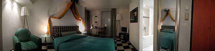 Zimmer 133 im Hotel Allegro, Bern; Bild größerklickbar